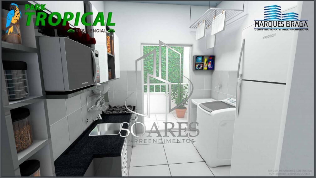 Apartamento à venda com 2 quartos, 46m² - Foto 7