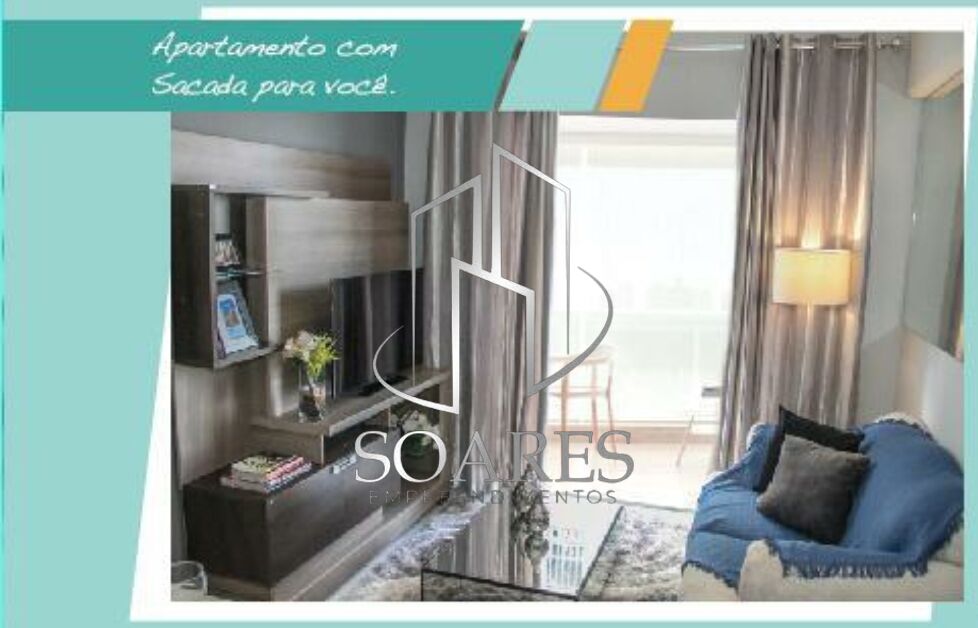 Apartamento à venda com 2 quartos, 46m² - Foto 3