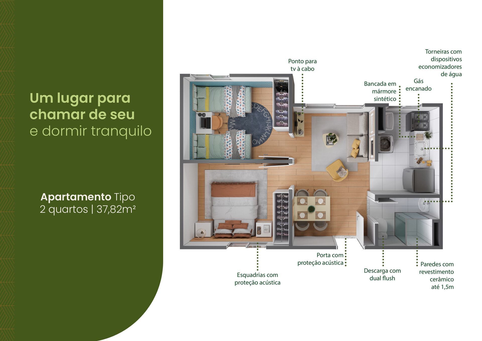 Apartamento, 2 quartos, 38 m² - Foto 20