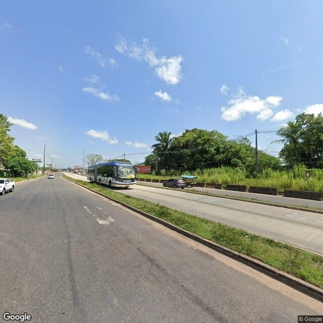 Imagem estática do "Street View" da localização