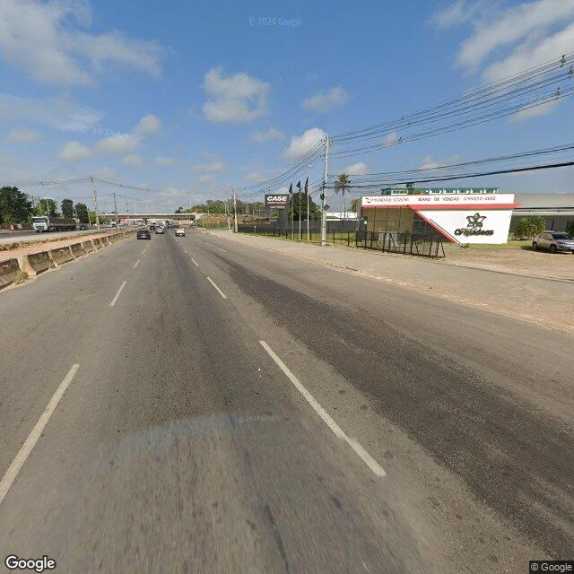 Imagem estática do "Street View" da localização