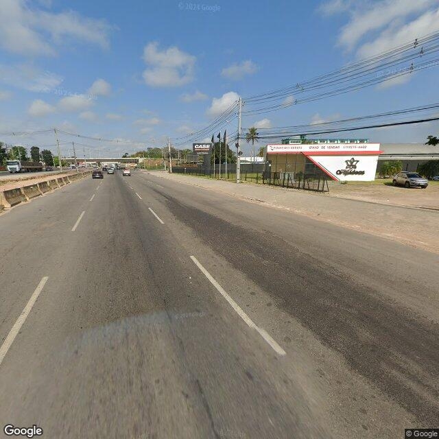 Imagem estática do "Street View" da localização