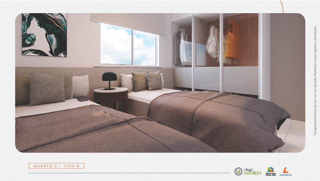 Apartamento, 2 quartos, 43 m² - Foto 2