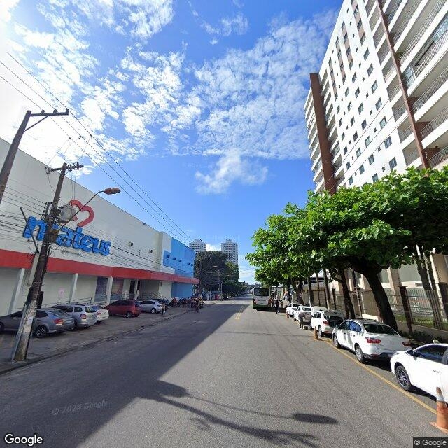 Imagem estática do "Street View" da localização