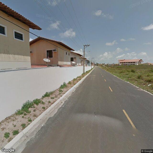 Imagem estática do "Street View" da localização