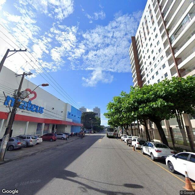 Imagem estática do "Street View" da localização