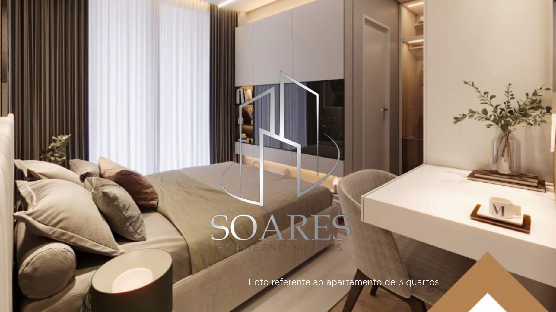 Apartamento à venda com 2 quartos, 90m² - Foto 4
