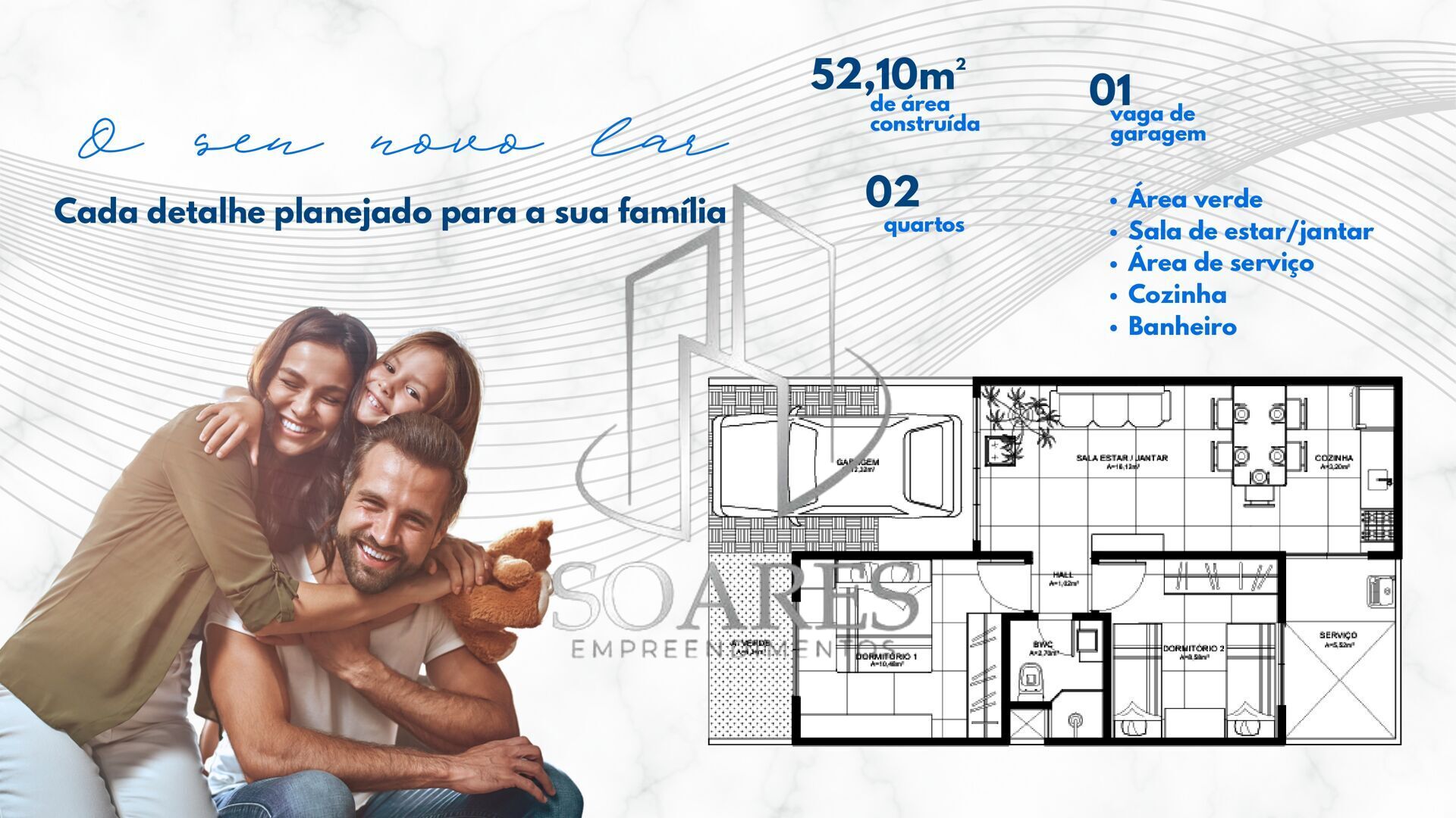 Casa à venda com 2 quartos, 52m² - Foto 3