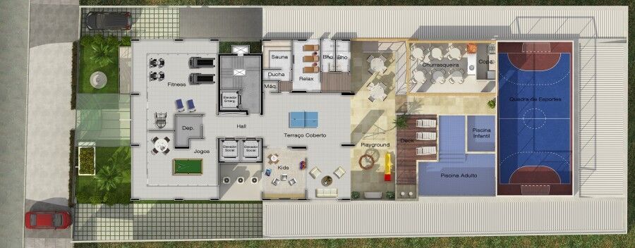 Apartamento à venda com 3 quartos, 79m² - Foto 42