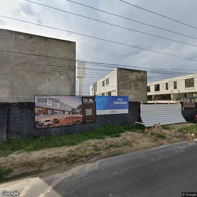 Imagem estática do "Street View" da localização