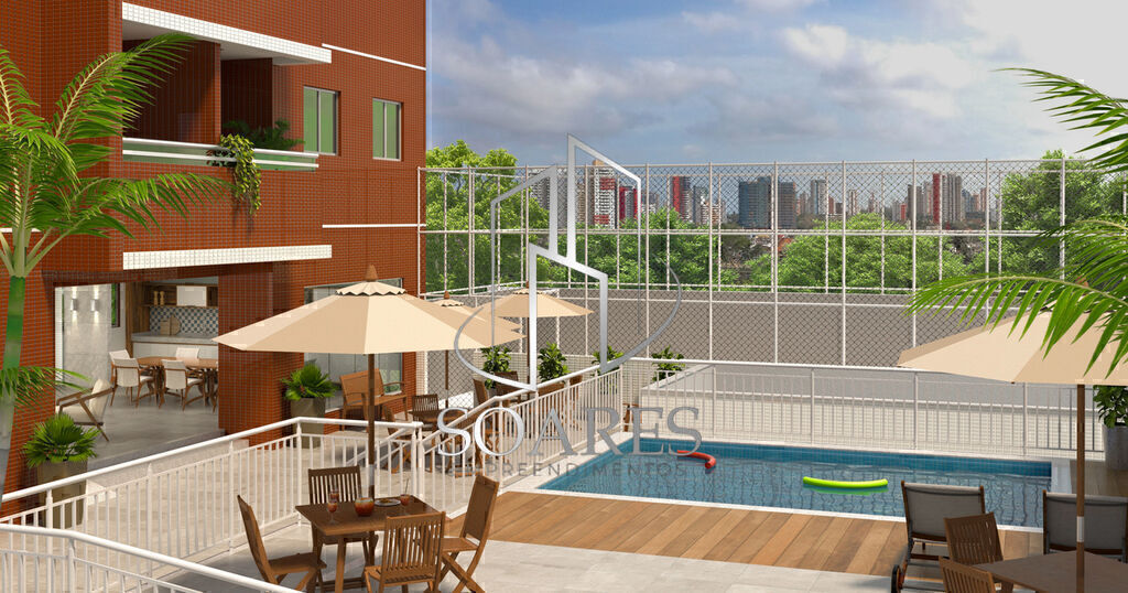 Apartamento à venda com 3 quartos, 57m² - Foto 2