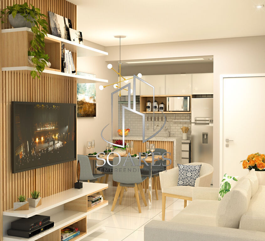Apartamento à venda com 3 quartos, 57m² - Foto 1