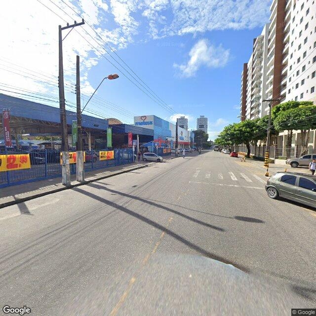 Imagem estática do "Street View" da localização