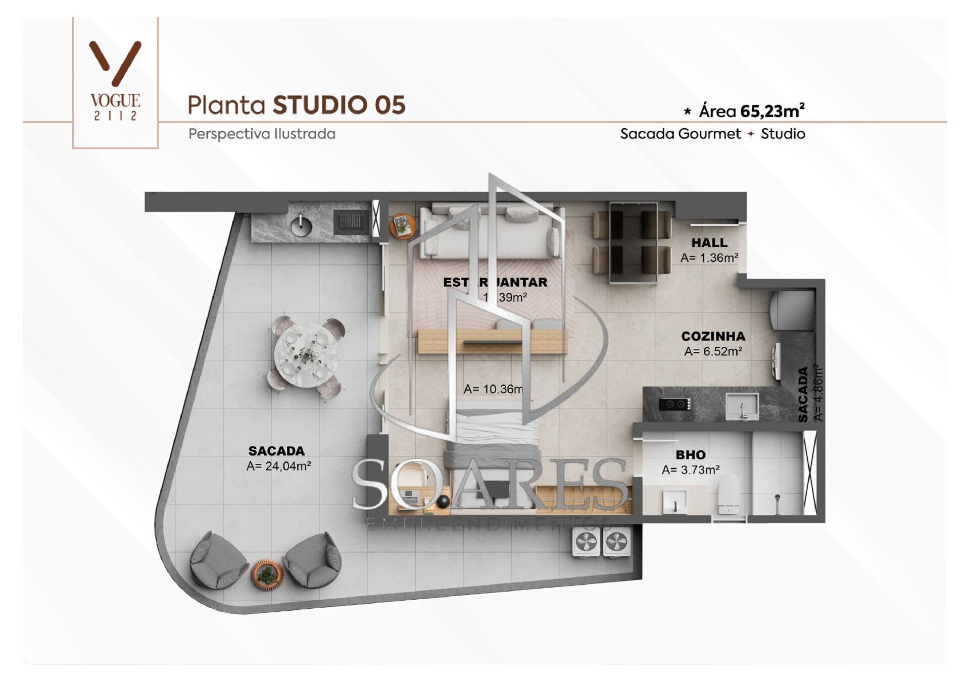Apartamento à venda com 2 quartos, 90m² - Foto 17