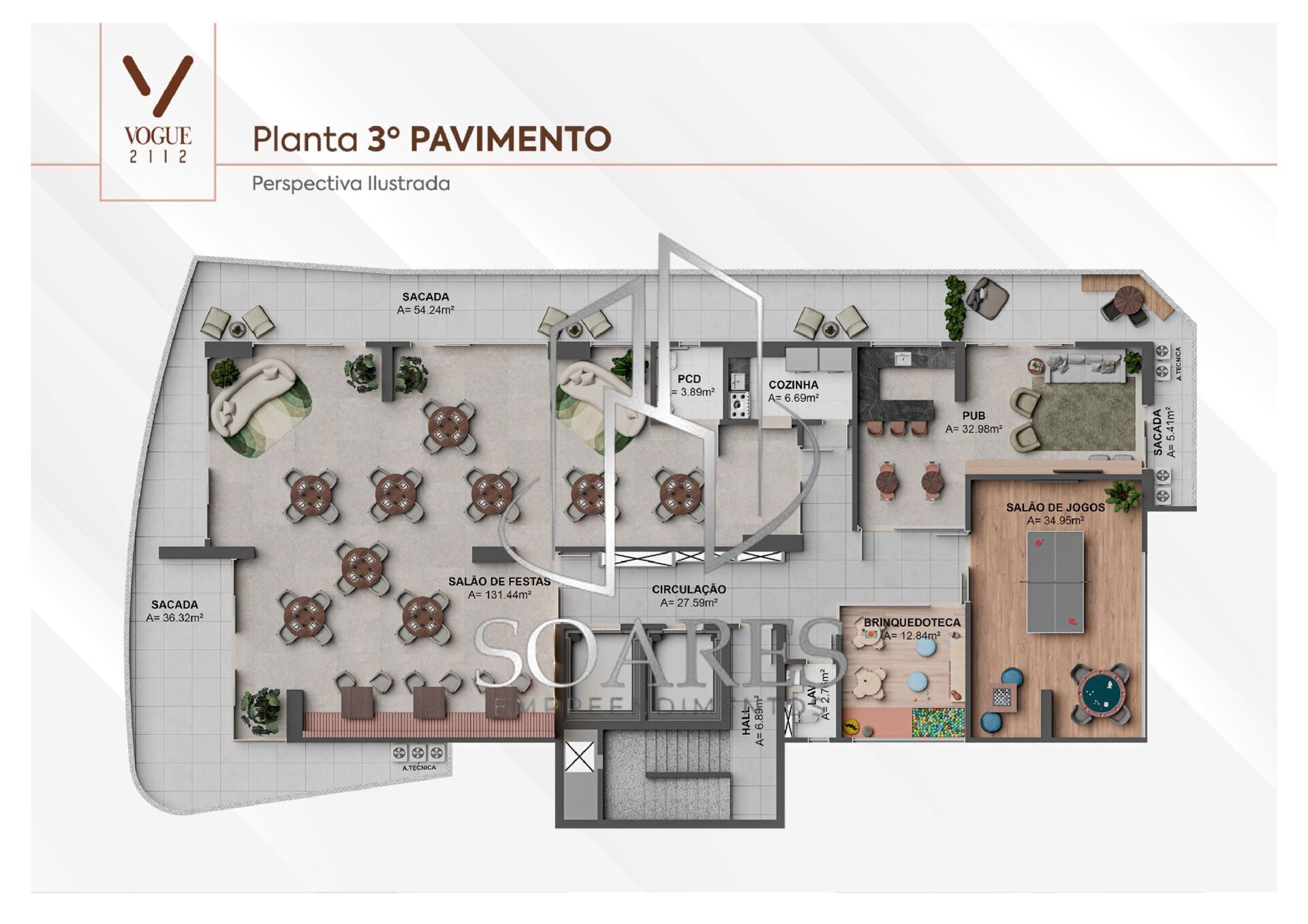 Apartamento à venda com 2 quartos, 90m² - Foto 18