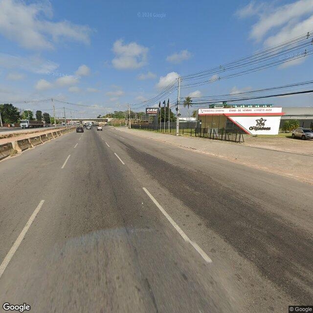 Imagem estática do "Street View" da localização