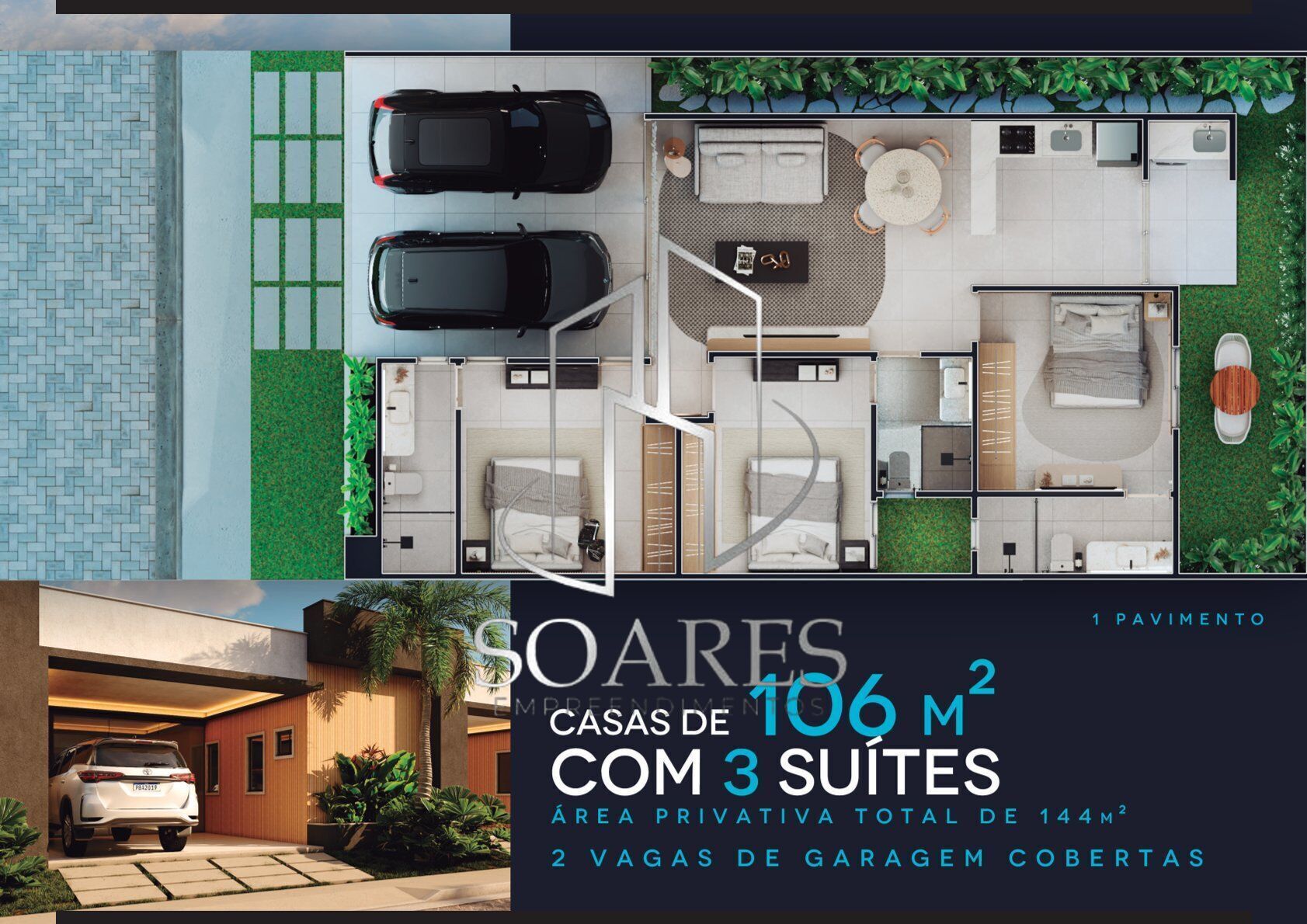Casa à venda com 3 quartos, 144m² - Foto 8