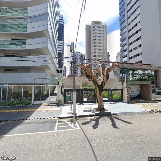 Imagem estática do "Street View" da localização