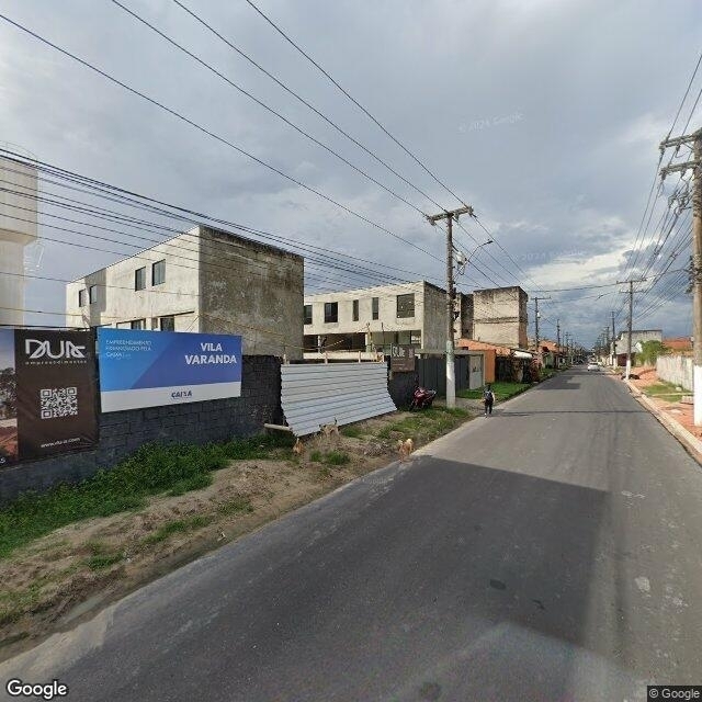 Imagem estática do "Street View" da localização