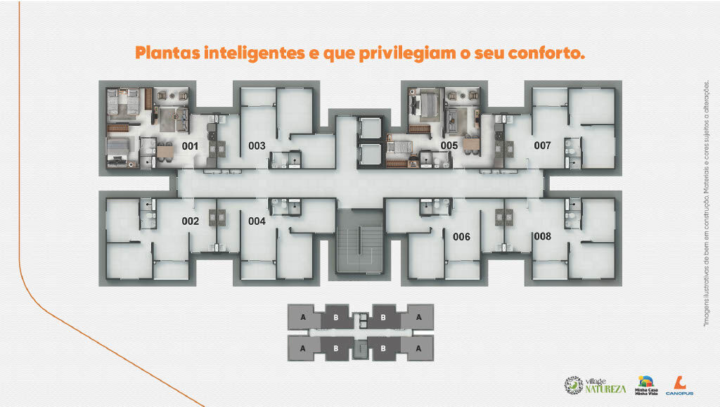 Apartamento, 2 quartos, 43 m² - Foto 41