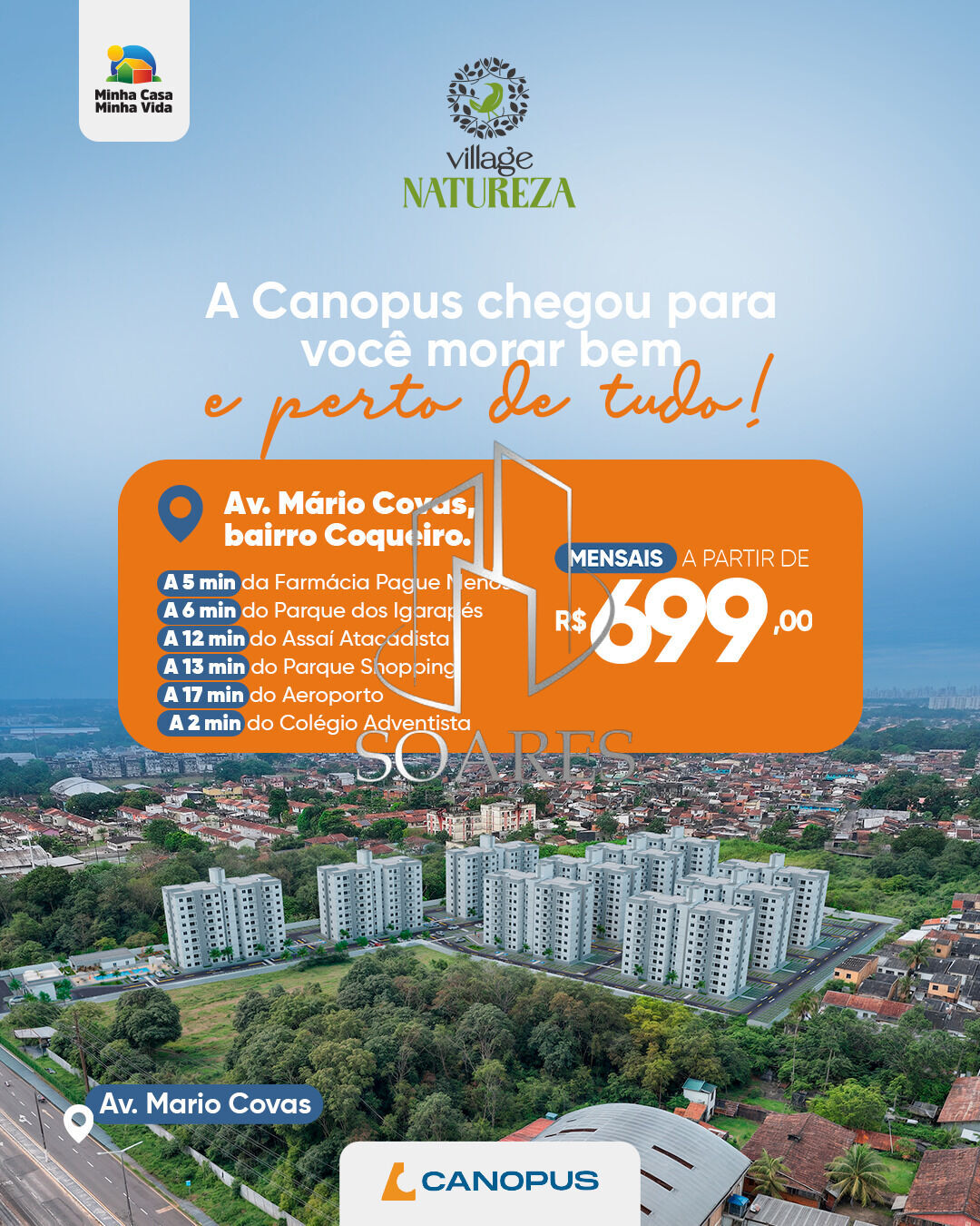 Apartamento à venda com 2 quartos, 43m² - Foto 6