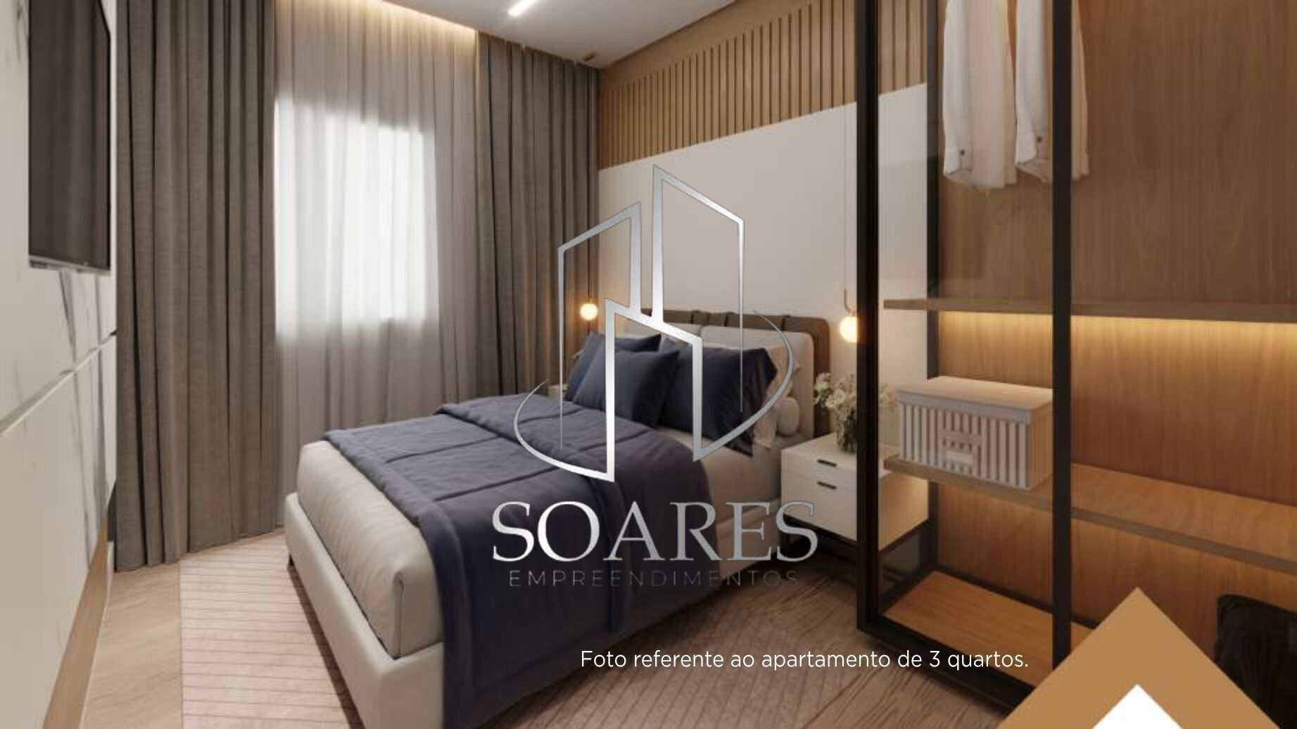 Apartamento, 2 quartos, 90 m² - Foto 1