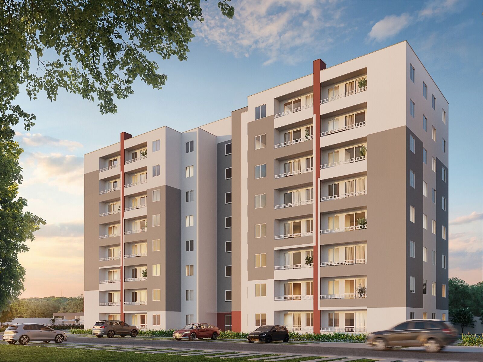 Apartamento, 2 quartos, 43 m² - Foto 1