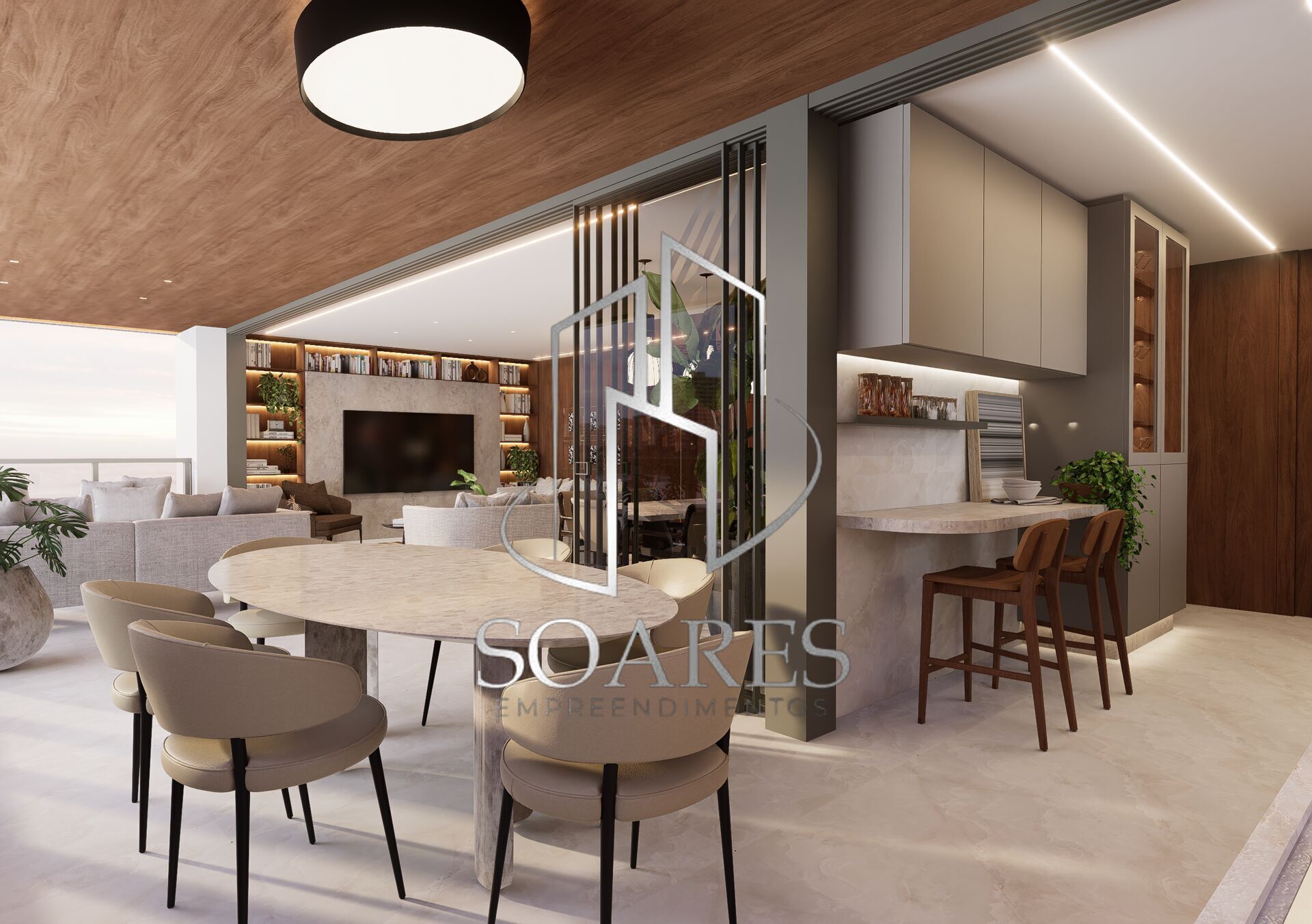 Apartamento à venda com 4 quartos, 223m² - Foto 7