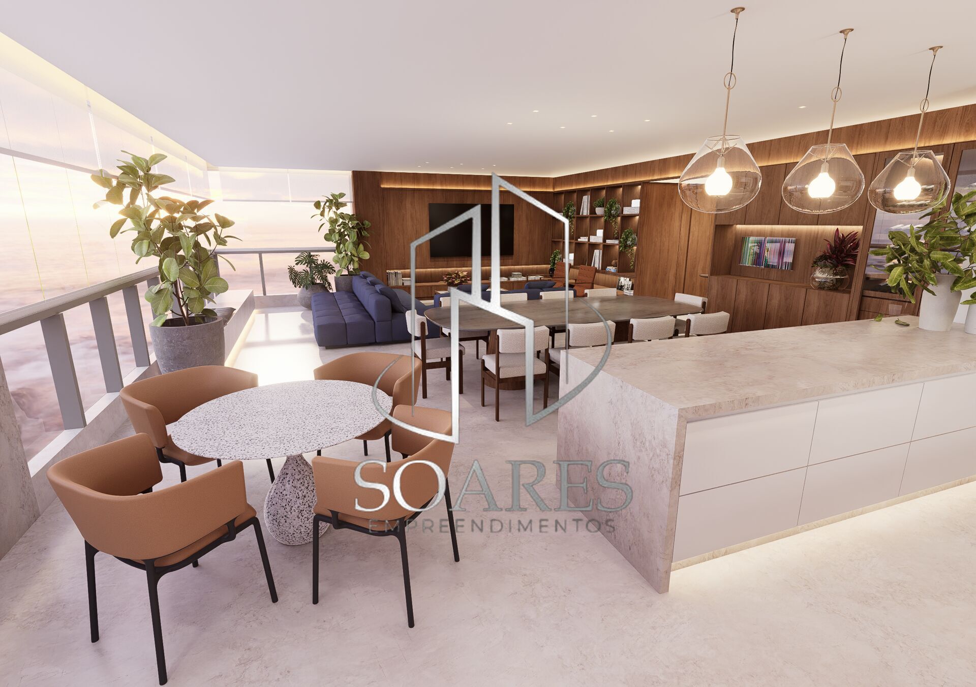 Apartamento à venda com 4 quartos, 223m² - Foto 5