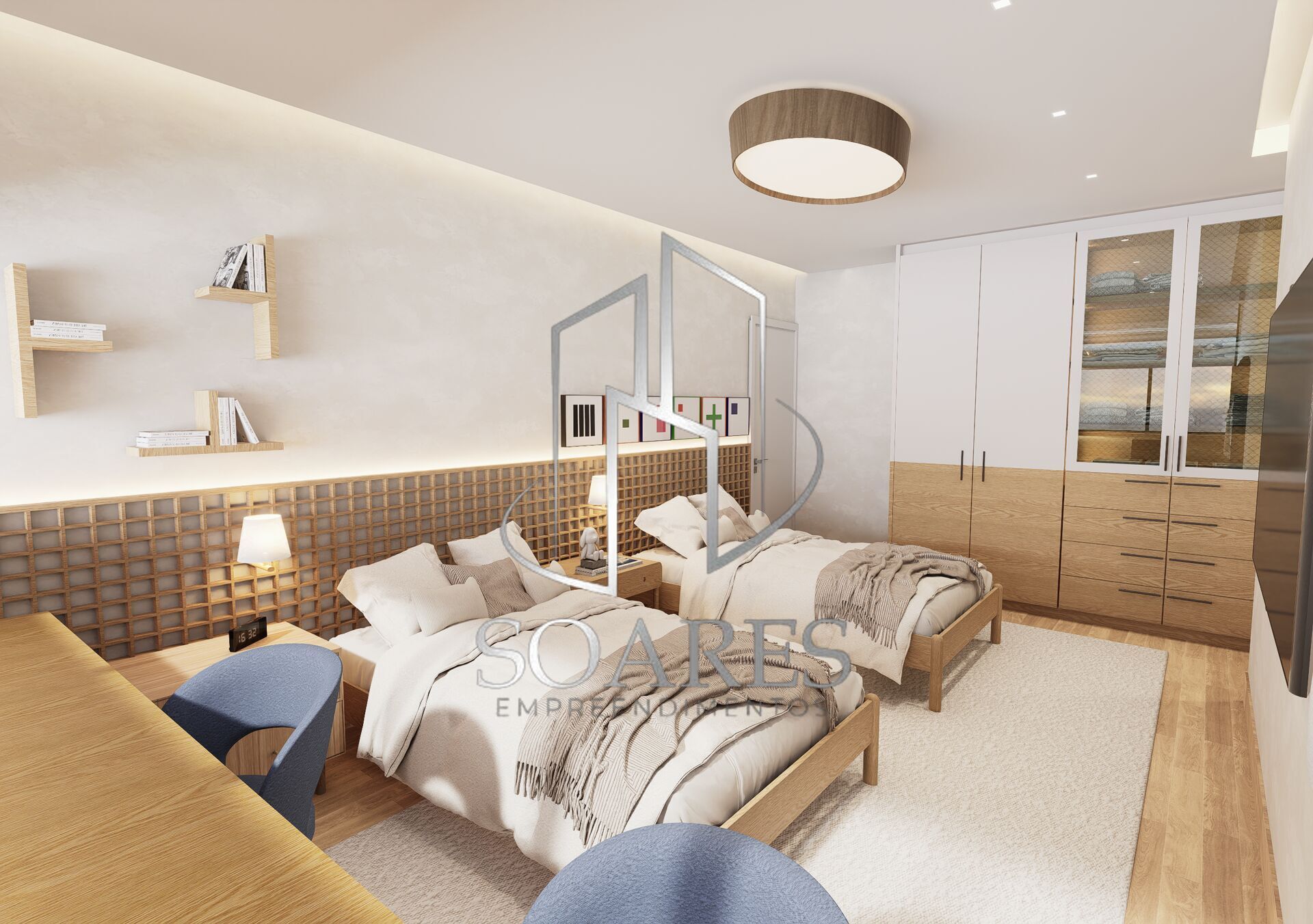 Apartamento à venda com 4 quartos, 223m² - Foto 2