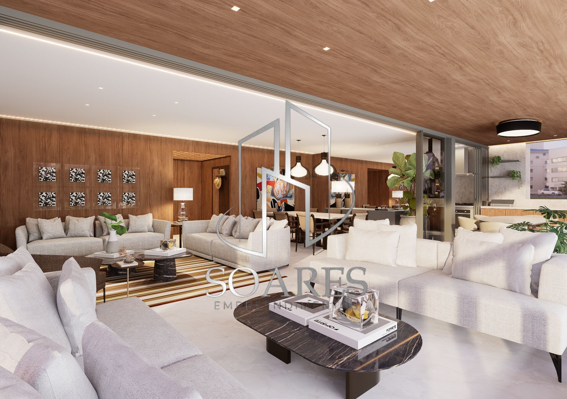 Apartamento à venda com 4 quartos, 223m² - Foto 1