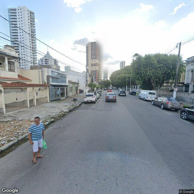 Imagem estática do "Street View" da localização