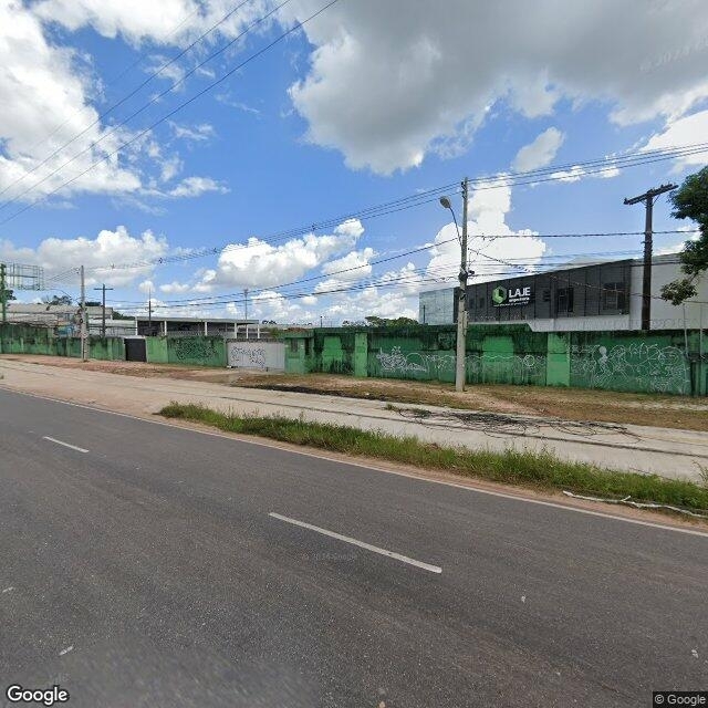 Imagem estática do "Street View" da localização