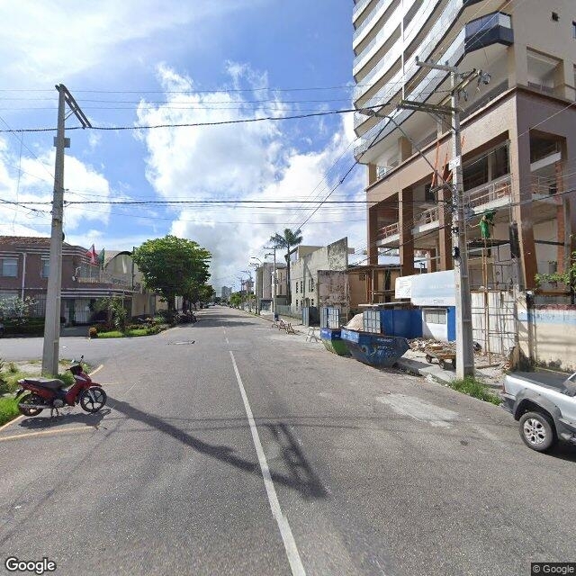 Imagem estática do "Street View" da localização