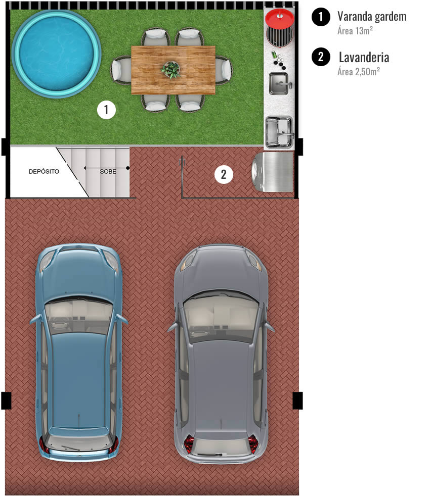 Apartamento à venda com 2 quartos, 98m² - Foto 16