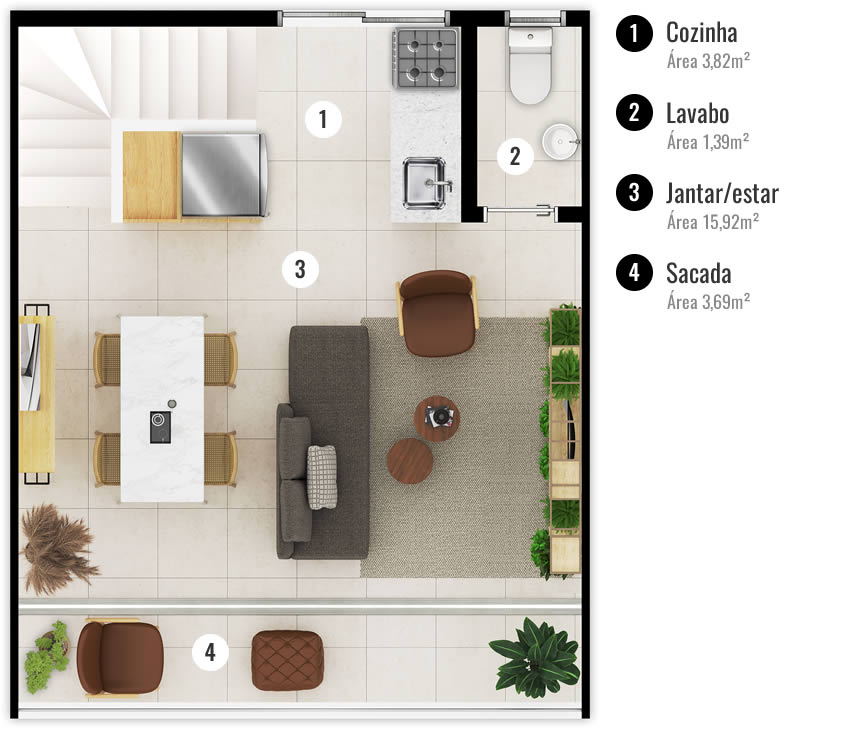 Apartamento à venda com 2 quartos, 98m² - Foto 10