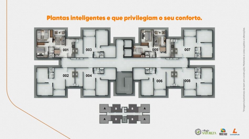 Apartamento, 2 quartos, 43 m² - Foto 23