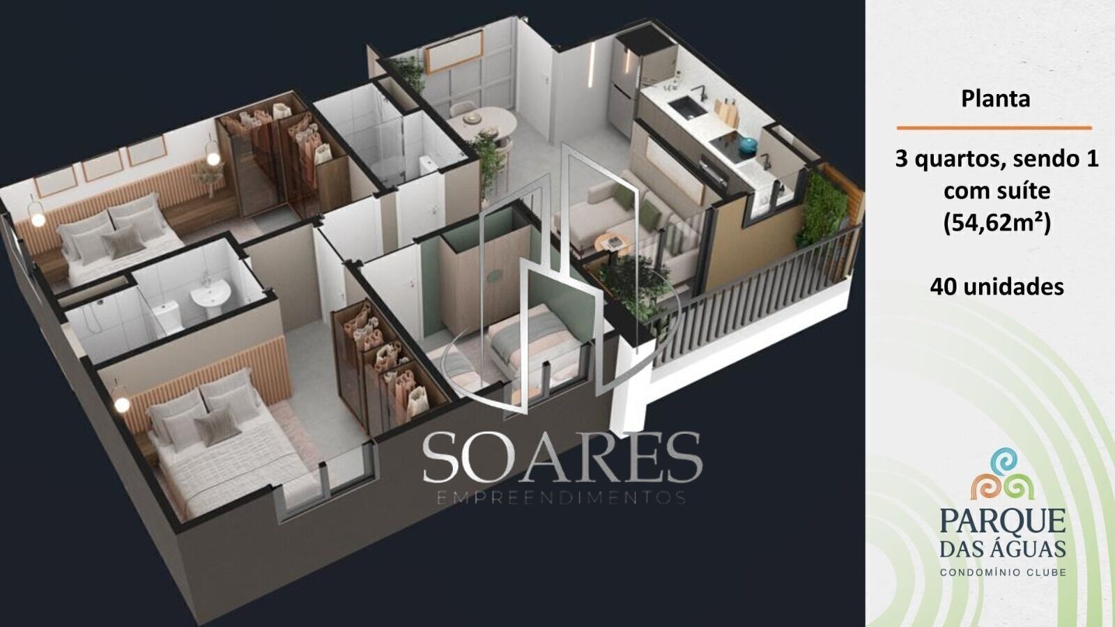 Apartamento à venda com 3 quartos, 54m² - Foto 16