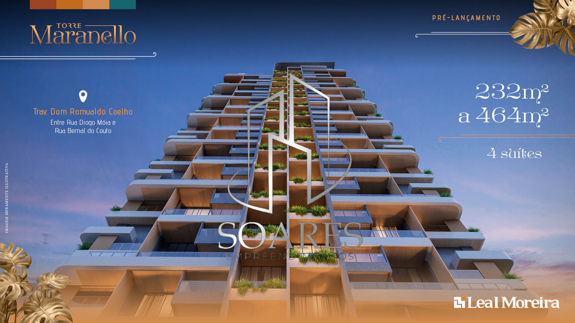 Apartamento à venda com 4 quartos, 232m² - Foto 2