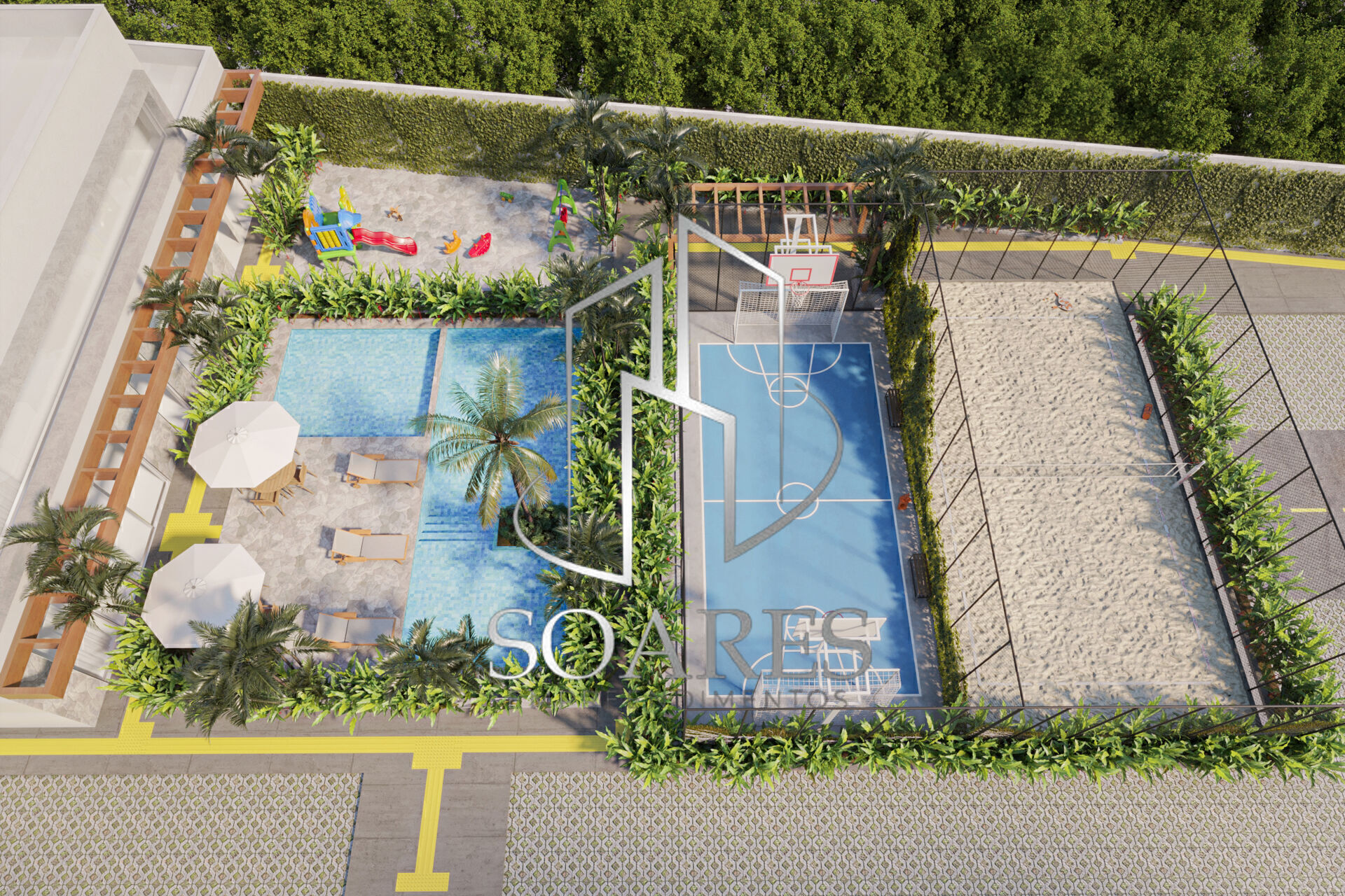 Apartamento à venda com 2 quartos, 51m² - Foto 3