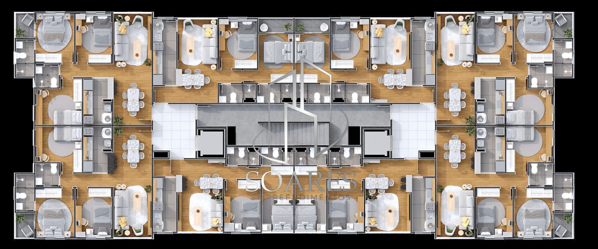 Apartamento à venda com 2 quartos, 51m² - Foto 20