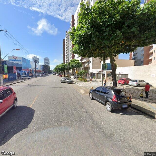 Imagem estática do "Street View" da localização