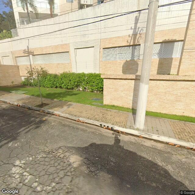 Imagem estática do "Street View" da localização