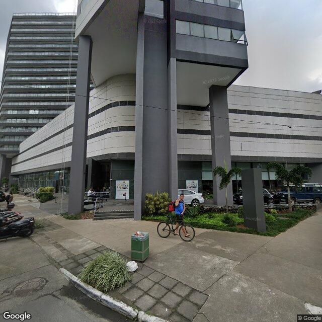 Imagem estática do "Street View" da localização