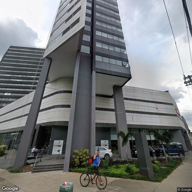 Imagem estática do "Street View" da localização