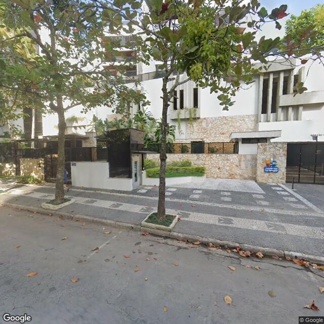 Imagem estática do "Street View" da localização