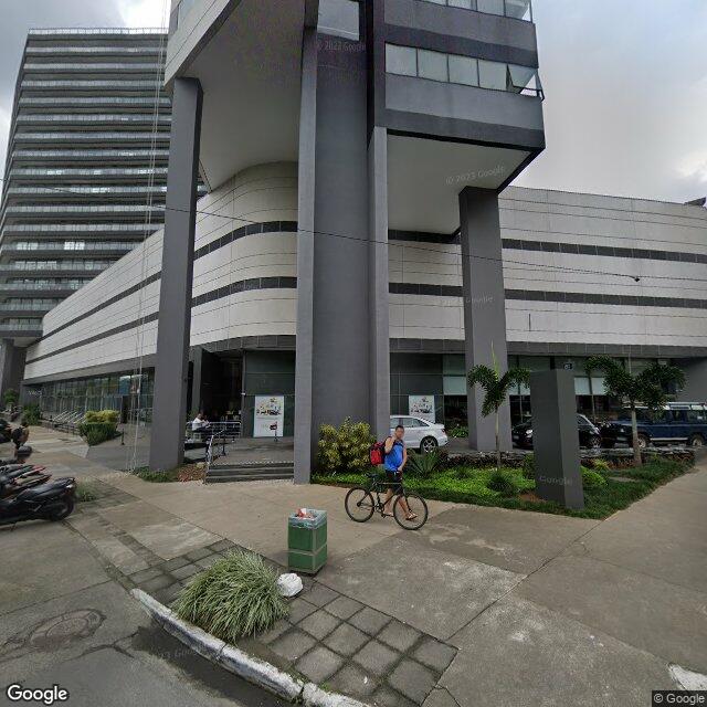 Imagem estática do "Street View" da localização