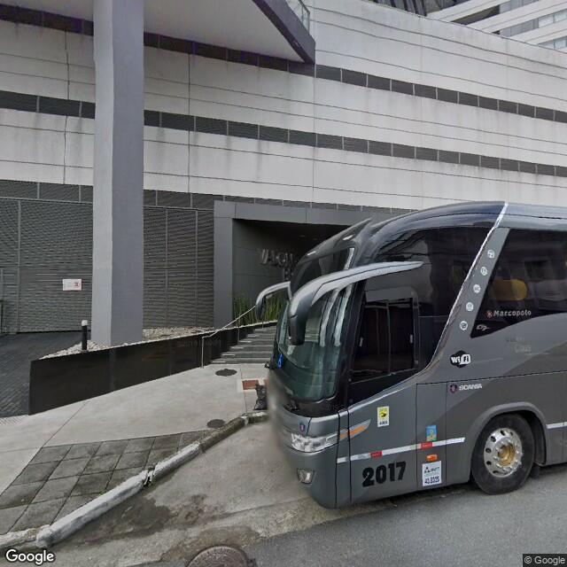 Imagem estática do "Street View" da localização