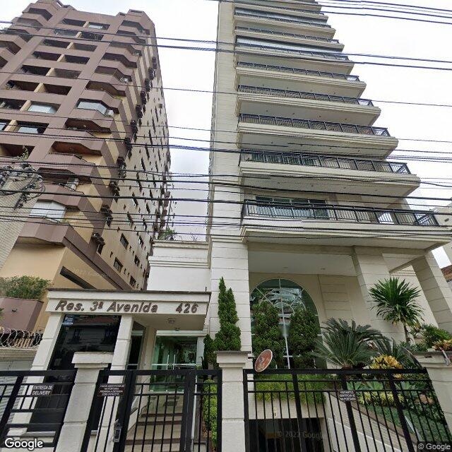 Imagem estática do "Street View" da localização