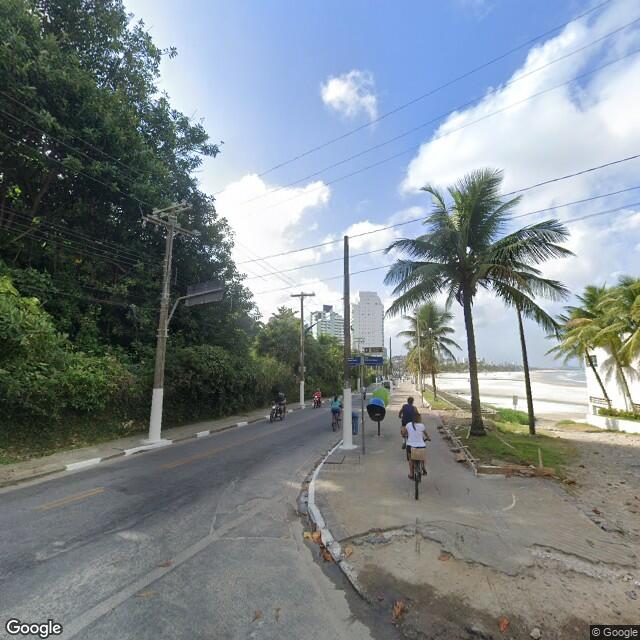 Imagem estática do "Street View" da localização